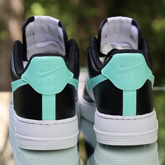 Nike Air Force 1 Low Black Yeezy Custom - Picture 12 of 16